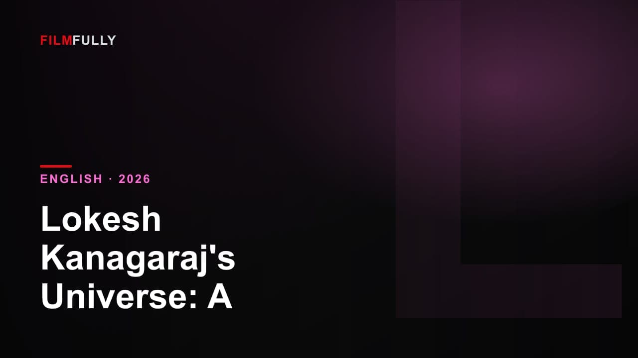 Lokesh Kanagaraj's Universe: A Viewing Order